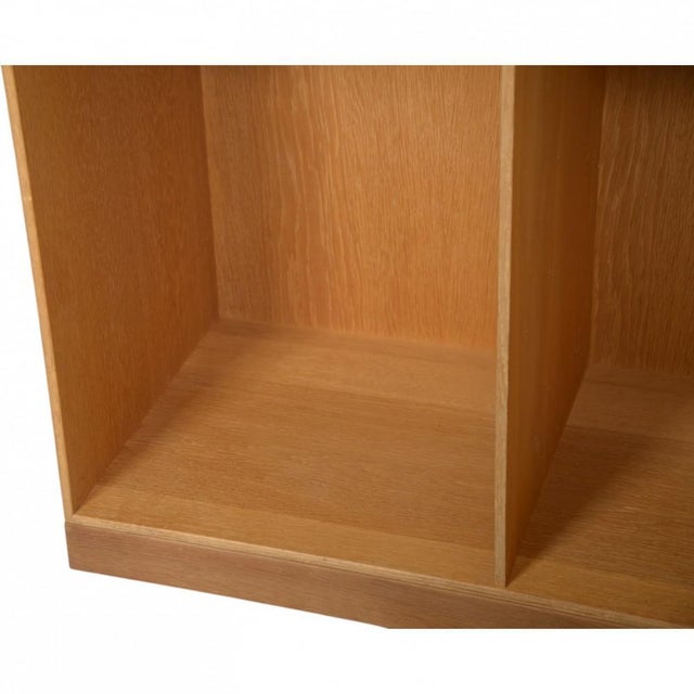 Vintage Deep Bookcase in Oak by Mogens Koch, 1980s For Sale - Image 6 of 16