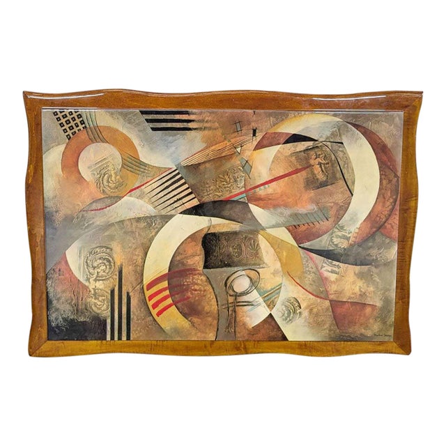 Marlene Healey Large Abstract Mixed Media Artwork For Sale
