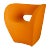 Orange Little Albert Armchair by Ron Arad for Moroso For Sale