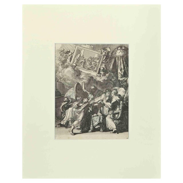 Romeyn de Hooghe, La Manière de se Bien Preparer à La Mort, Etching, 1700 For Sale