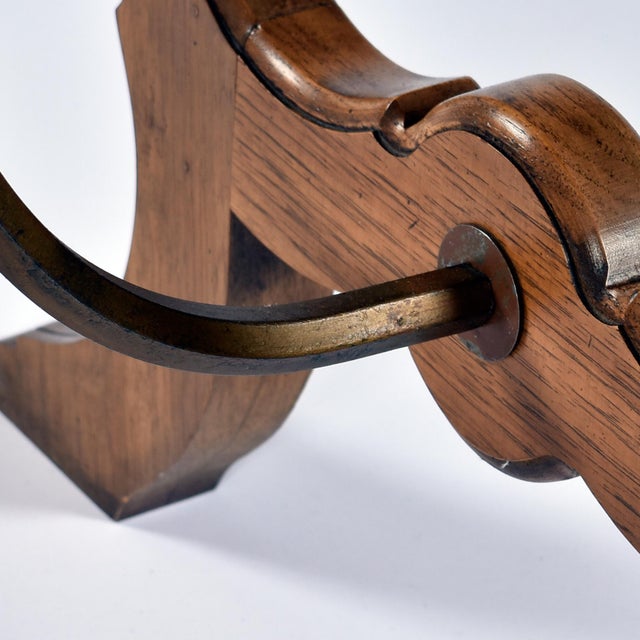 Restored Thomasville English Regency Style Pecan Desk or Console With Drawers For Sale - Image 14 of 14