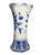 1970s Large Vintage Hand-Painted Trumpet Vase by W.G. Andringa for Royal Delft, 1977 For Sale - Image 5 of 17