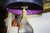 Vintage Brutalist Ceramic Lamp by Nicole Raude, Paris, 1950 For Sale - Image 10 of 11
