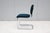 Bauhaus Marcel Breuer Cesca Upholstered Side Chair in Blue Fabric by Gordon For Sale - Image 11 of 18