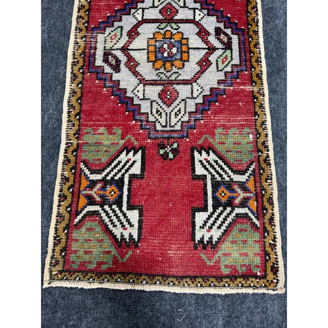 Contemporary Turkish Yastik Rug 1'7" x 3' For Sale - Image 3 of 5