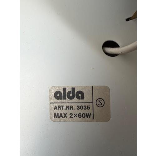 Swedish Pine and Textile Flush Mount by Alda, 1970s For Sale - Image 14 of 15