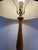Mid 20th Century Walnut Wood Table Lamps, a Pair For Sale - Image 4 of 12