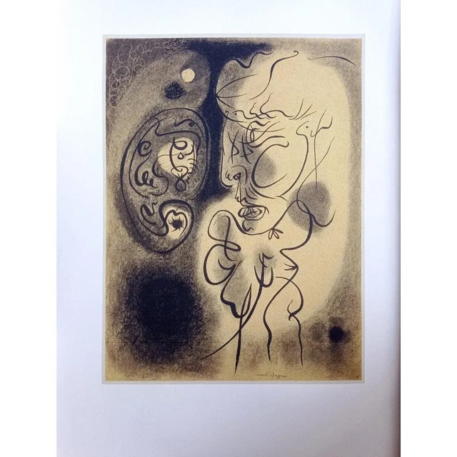 André Masson, Contemplation of the Abyss, Lithograph, 1981 For Sale - Image 4 of 4
