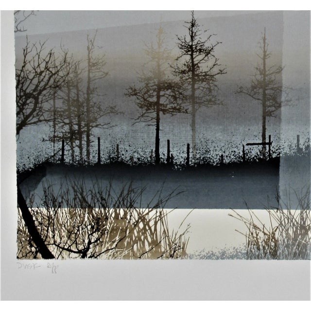 Late 20th Century Virgil Trasher, Dusk, 1984 For Sale - Image 5 of 6