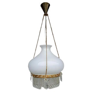 Vintage Type 70 020/1 Chandelier from Železnobrodske sklo, 1990s For Sale