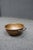 Antique solid copper mixing bowl with a classic rounded form and riveted iron side handles. Originally intended for food...