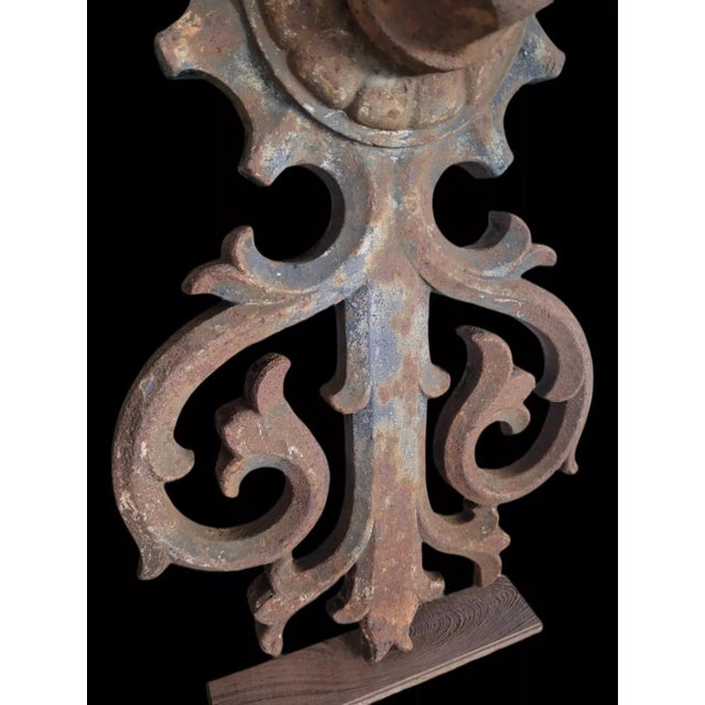 Wrought Iron Ceiling Keys, Set of 2 For Sale - Image 5 of 12