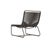 Not Yet Made - Made To Order Brown Jordan Walter Lamb Aluminum Lounge Chair, Mica frame with Coal fabric For Sale - Image 5 of 12