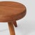 Description A Rare Low Stool by Charlotte Perriand A rare low stool in mahogany with three tapered legs by Charlotte...