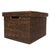 2020s Artifacts Rattan Storage Box with Lid - Letter File, Tudor Black For Sale - Image 5 of 5