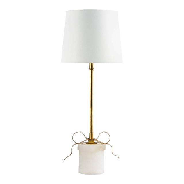 Regina Andrew Ribbon Steel Table Lamp, Gold For Sale