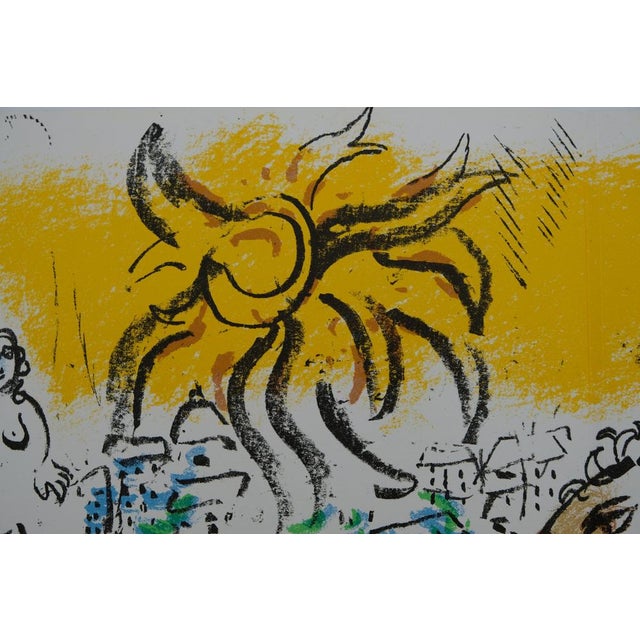 Marc Chagall, Cheval vert, Lithograph For Sale - Image 4 of 8