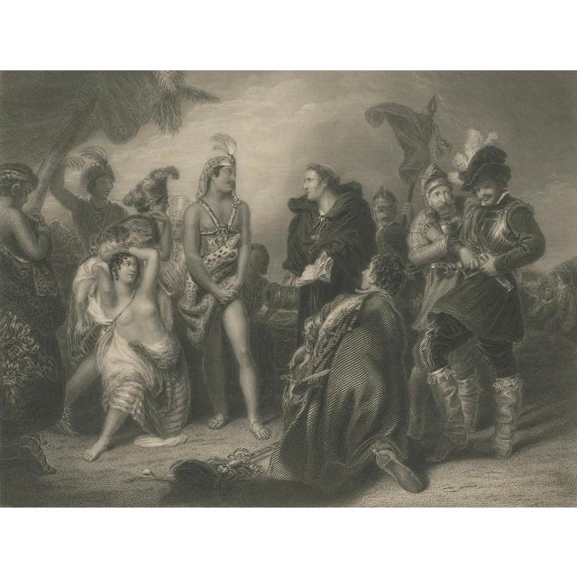 After H.P. Briggs, Spaniards & Peruvians, 1827, Engraving For Sale - Image 4 of 10