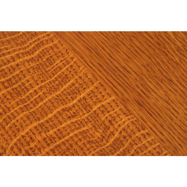 Stickley Mission Collection Oak Gus Round Lamp Table For Sale - Image 12 of 12