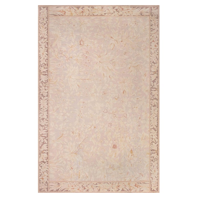 Contemporary Aubusson Blass Rug by Doris Leslie Blau For Sale