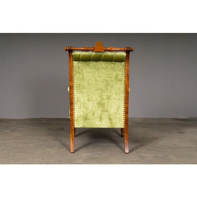 Green Armchairs, Set of 2 For Sale - Image 11 of 18