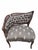 Green Antique Victorian Rococo Revival Asymmetrical Caned Ladies’ Conversation Chairs - Pair For Sale - Image 8 of 12