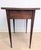 Early 19th Century Walnut Side Table Desk Federal Style Hepplewhite For Sale - Image 4 of 13