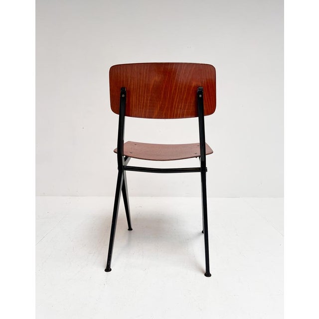 Vintage School Chairs by Ynske Kooistra for Marko Holland, 1960s, Set of 4 For Sale - Image 9 of 15