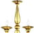 Contemporary Murano glass chandelier in decò style , extremely modern and luxurious. Amber Murano glass traditional...