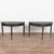 Pair of 19th Century Swedish Black Painted Demilune Console Tables Pair of 19th-century Swedish demilune console tables...