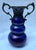 Art Nouveau Bohemian Jugendstil Silver Inclusions Glass Vase For Sale - Image 4 of 9