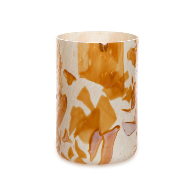 Contemporary Stories of Italy Nougat Tumblers - Karkade, Set of 6 For Sale - Image 3 of 7