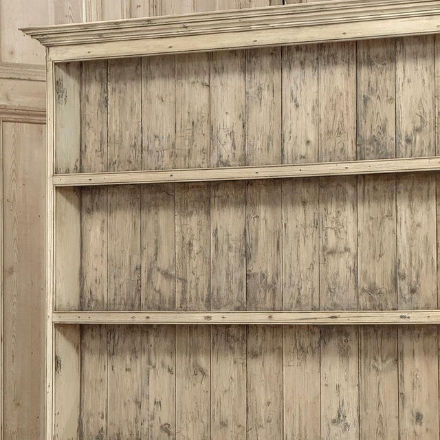 Wood 18th Century English Country Stripped Pine Dresser For Sale - Image 7 of 18