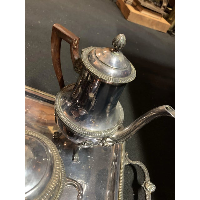 Silver-Plated Tea Service, in Very Good conditions. Designed before 1890