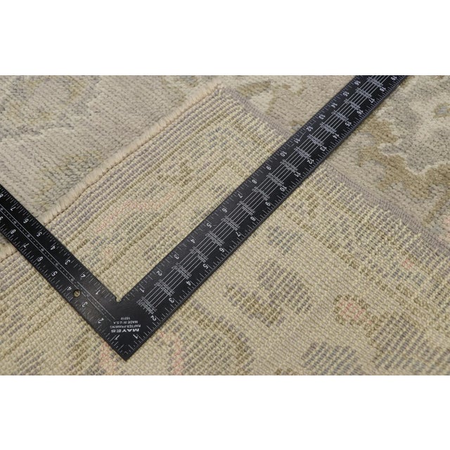 Early 21st Century Turkish Oushak Rug - 04'05 X 06'10 For Sale - Image 5 of 10