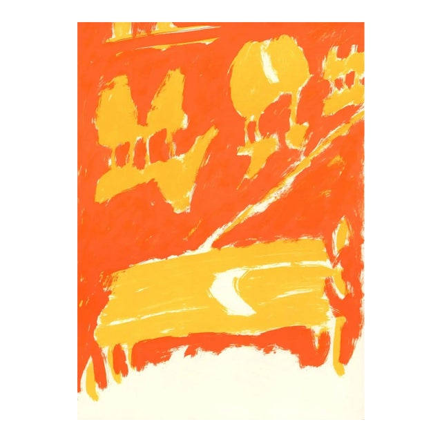 1988 Pierre Nivollet Original Lithograph N10-6 Noise For Sale