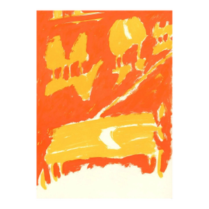 1988 Pierre Nivollet Original Lithograph N10-6 Noise
