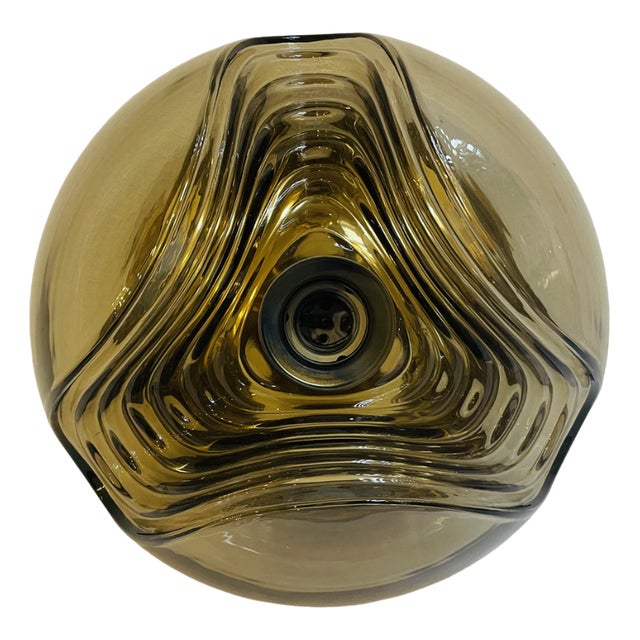 Wave Wall Lamp from Peill and Putzler, 1970s For Sale