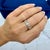 Platinum Men’s Tacori Platinum Classic Streamline Finish Wedding Band Ring, Size 10.25 For Sale - Image 8 of 8