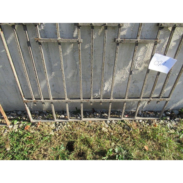 Antique Victorian Iron Gate For Sale - Image 4 of 6
