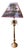 Palma Lamp with Exotique Carré Lampshade by Tiller For Sale