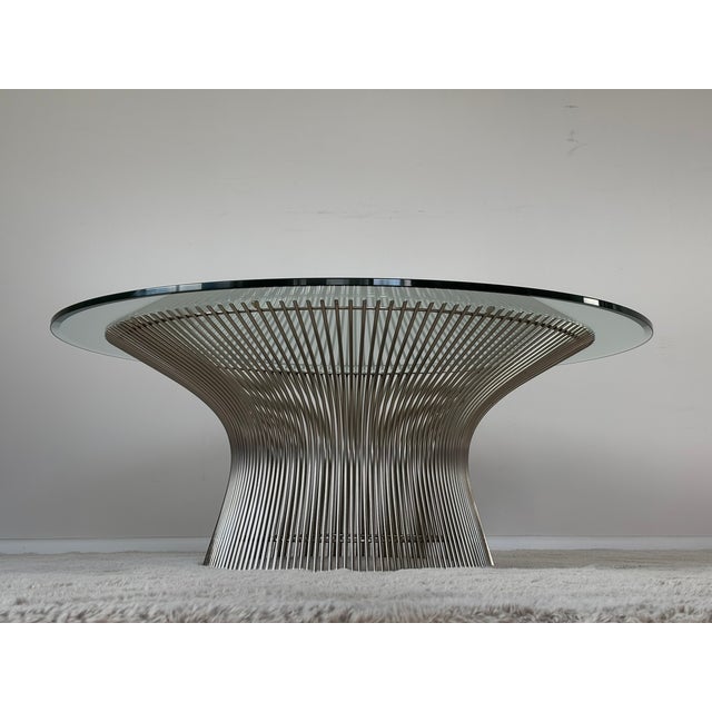 Wire Frame Coffee Table by Warren Platner for Knoll, 1960s, in Very Good conditions. Designed 1960 to 1969 This piece has...