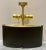 Modern Thomas Pheasant for Baker Textured Brass Cloak Table Lamp For Sale - Image 3 of 5