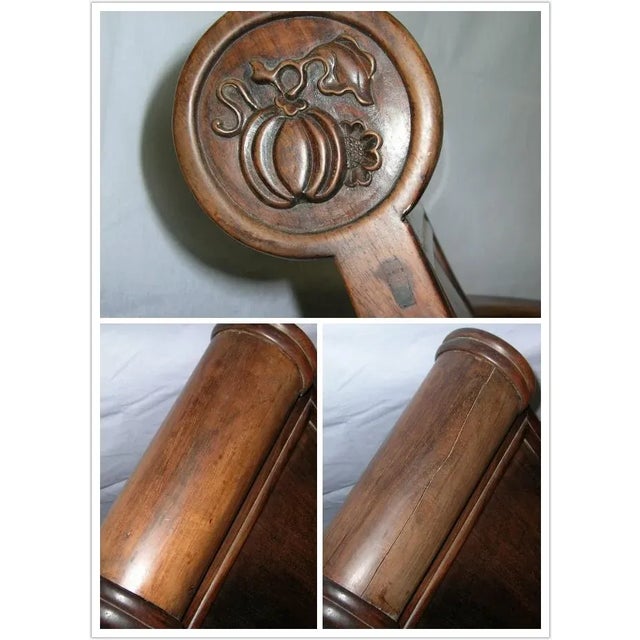Wood 19th Century Chinese Hongmu Hardwood Reclining Chair For Sale - Image 7 of 11