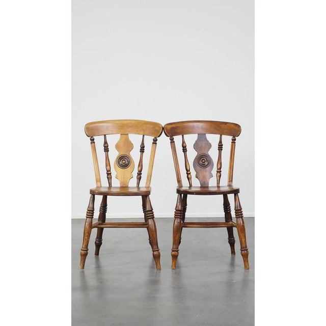 Mid-19th Century English Dining Chairs, Set of 4 For Sale - Image 3 of 16