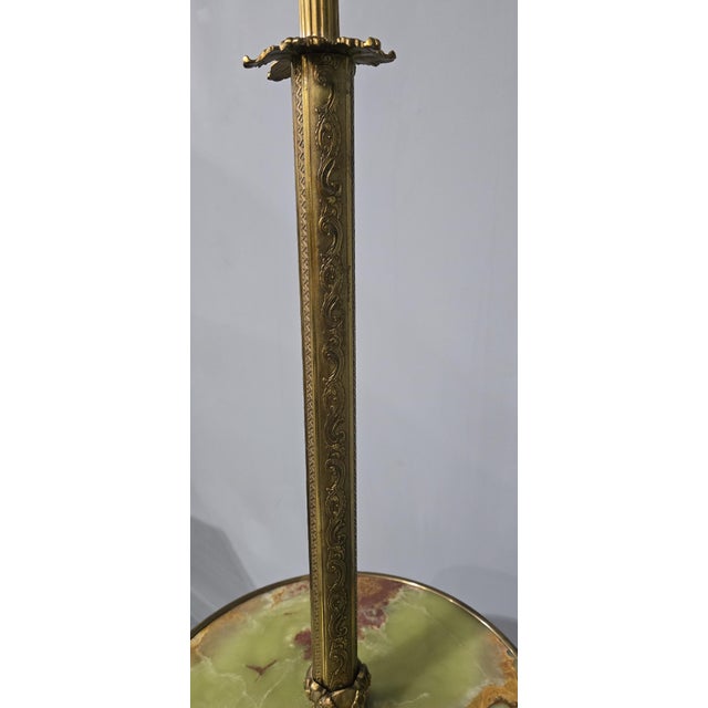 Brass Standard Lamp, 1920s For Sale - Image 14 of 16