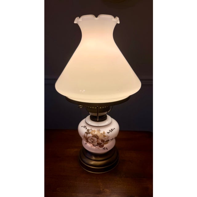 Late 20th Century Leviton Hurricane Lamp For Sale - Image 9 of 12