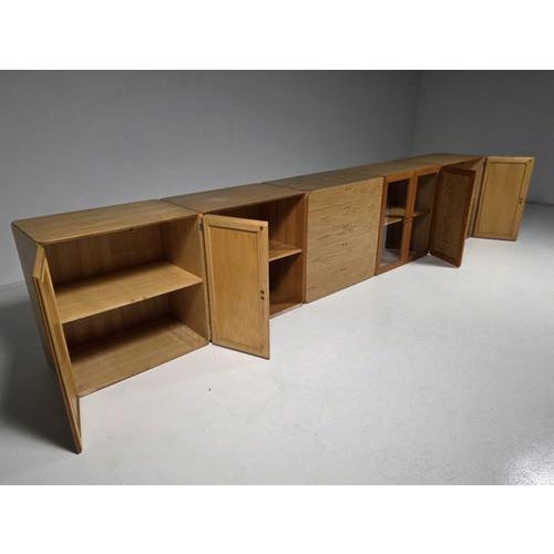 Modular Samara Storage Wall Unit by Derk Jan de Vries for Maisa, 1970s For Sale - Image 10 of 15