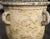 French Country Pair of Vintage French Cement Planters With Looped Handles, Circa 1970s For Sale - Image 3 of 18