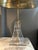 French Acrylic Glass and Brass Table Lamps, Set of 2 For Sale - Image 6 of 13